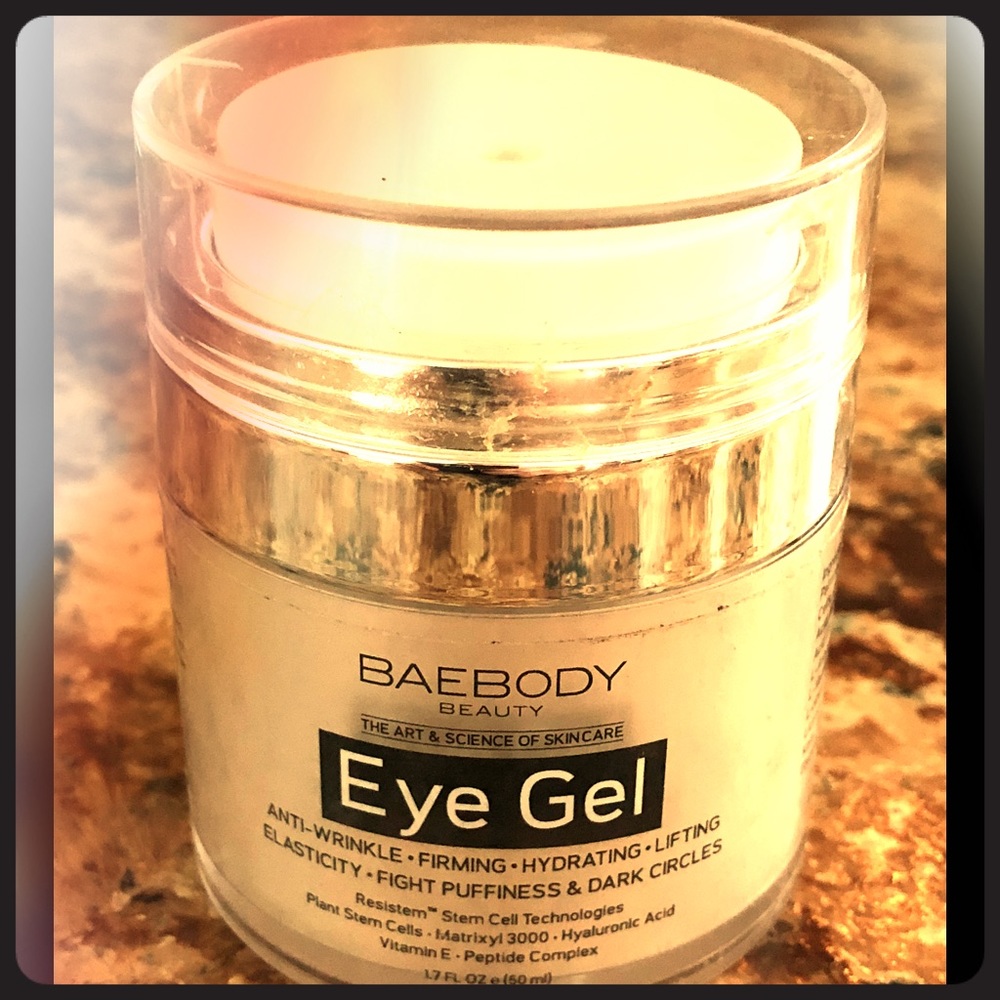 Rated #1 on Amazon firming baebody eye gel!